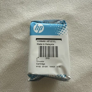 NEW Genuine HP 61XL Tri-Color Ink Cartridge CH564WN OEM - Picture 1 of 2