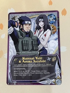Naruto CCG, Kurenai Yuhi & Asuma Sarutobi, 1548, LP, Raro - Imagen 1 de 1