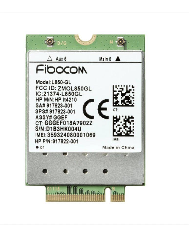 3FB01AA#ABA HP XMM 7360 LTE-Advance WWAN wireless cellular modem - Image 1 of 1