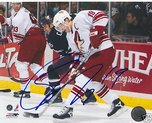 SHANE DOAN PHOENIX COYOTES SIGNED PHOTO w/ COA - Image 1 of 1