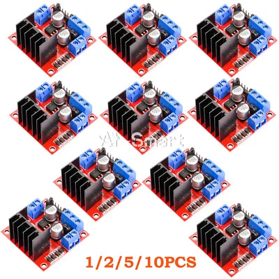 1-10PCS L298N DC Stepper Motor Driver Module Dual H Bridge Control for Arduino - Image 1 of 4