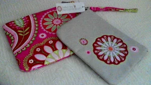 Juego de 2 bolsas de viaje cosméticas Sheffield Home estampadas y bordadas LSat - Imagen 1 de 4