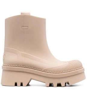 CHLOE BEIGE ROSE' RAINA STIEFELETTEN REGENSTIEFEL DAMEN SCHUHE CHC23A904FP26G Chloé - Bild 1 von 5