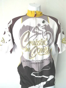 L Cruisin' CONEJO VALLEY CYCLING HINCAPIE JERSEY Thousand Oaks Vta Newbury Park - Picture 1 of 8