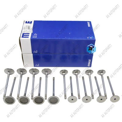 16x Intake & Exhaust Valves Φ6mm For VW GLI Tiguan Passat AUDI A4 A5 Q5 2.0 TFSI - Image 1 of 4