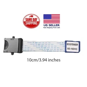 2x 10cm Full-Sized SD Card Extension (SD to SD) Adapter Flexible Extender USA - Picture 1 of 1