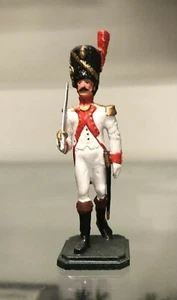 NAPOLEONIC WARS, FRENCH FOOT INFANTRY 3 REG. OFFICER MARCHING 54MM - Picture 1 of 8