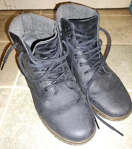 Stivaletti Doc Martens Maelly Air-Wair da donna taglia 11 in pelle nera Dr Martens - Foto 1 di 5