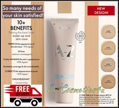 Oriflame The ONE A-Z Cream Hydra SPF 30 - Oil Free and Non Comedogenic - Image 1 of 4
