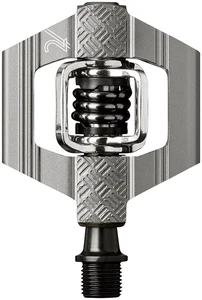 Crankbrothers Candy 2 Pedals - Dual Sided Clipless, Aluminum, 9/16", Gray - Picture 1 of 1