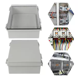 Caja de conexiones impermeable IP67 15" X 11" X 5,1" con cierre de acero inoxidable - Imagen 1 de 39