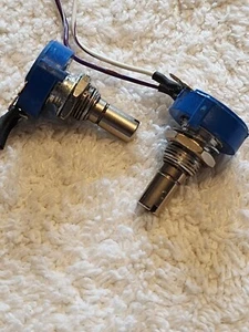 100K OHM 2 W CERMET LINEAR POTENTIOMETER BOURNS 3852A-282-104A SET OF 2 TESTED - Picture 1 of 3