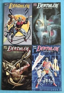 Deathlok #1 - 4 (1990) Band 1 Komplettsatz Prestige Marvel Comics - Bild 1 von 7