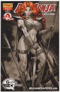 ROTE SONJA 25 GRAHAM CRACKERS COMICS GCC ADAMS VARIANTE FAST NEUWERTIG DYNAMITE UNTERHALTUNG - Bild 1 von 2