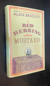 ALAN BRADLEY -- Red Herring Mustard -- 2011 SIGNED 1st UK -- Flavia De Luce - Picture 1 of 3