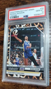 2024 Panini Instant WNBA Rickea Jackson #58 Rookie Jaguar /10 PSA 10 POP 2 RC - Picture 1 of 2
