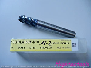 1 Stck. Sumitomo VHM-Fräser SSEHVL4160W-R10 ACW52 Ø16 Z4 - Bild 1 von 2
