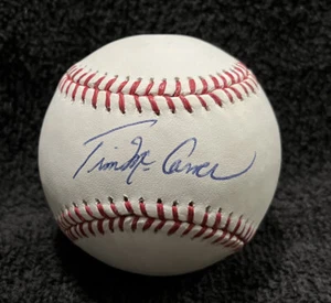 Tim McCarver SIGNIERT HANDSIGNIERT OMLB Baseball BECKETT COA Beauty - Bild 1 von 3