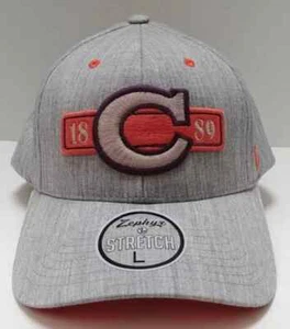 Clemson Tigers Men's Stretch Fit Zephyr Hat - size Medium - Picture 1 of 10