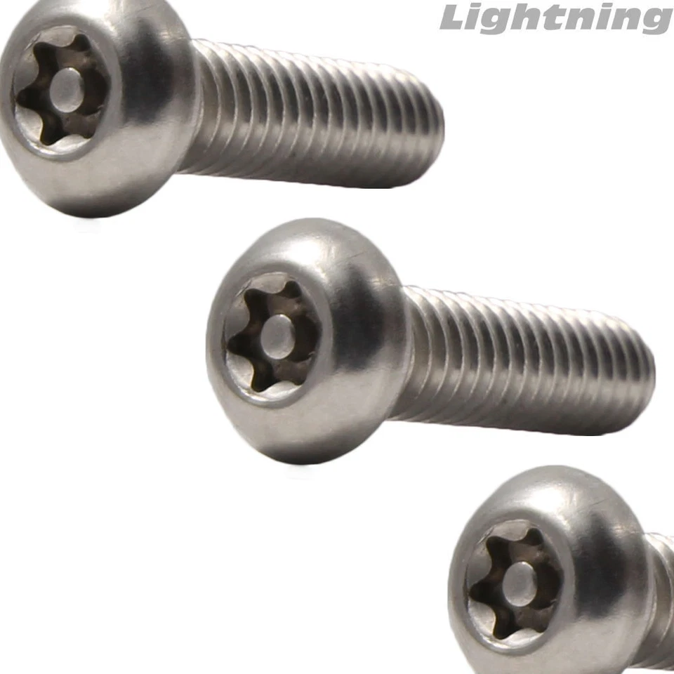 Stainless Steel Torx Security Button Head Machine Screw 5/16-18 x 1-1/2" Qty 500 - Image 1 of 1