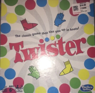 Twister Classic Indoor Outdoor Party Board Game for 2 or more Players NEW Sealed - Image 1 of 4