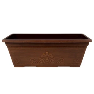 Fioriera box finestra alloro 15" butterscotch plastica giardino vaso - Foto 1 di 24