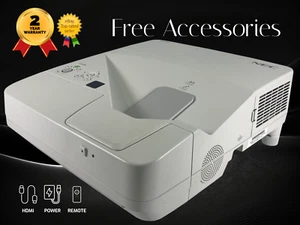 NEC NP-UM330W 3LCD Projector UST 3300 ANSI 1080p HDMI Bundle + 2 Years Warranty! - Picture 1 of 11