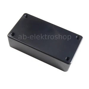 Kunststoffgehäuse 110 x 60 x 28mm schwarz * ABS Kunststoff gehäuse leergehäuse - Bild 1 von 2