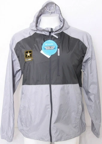 NEW United States US Army Columbia Flash Forward Windbreaker Jacket Men's L Cover