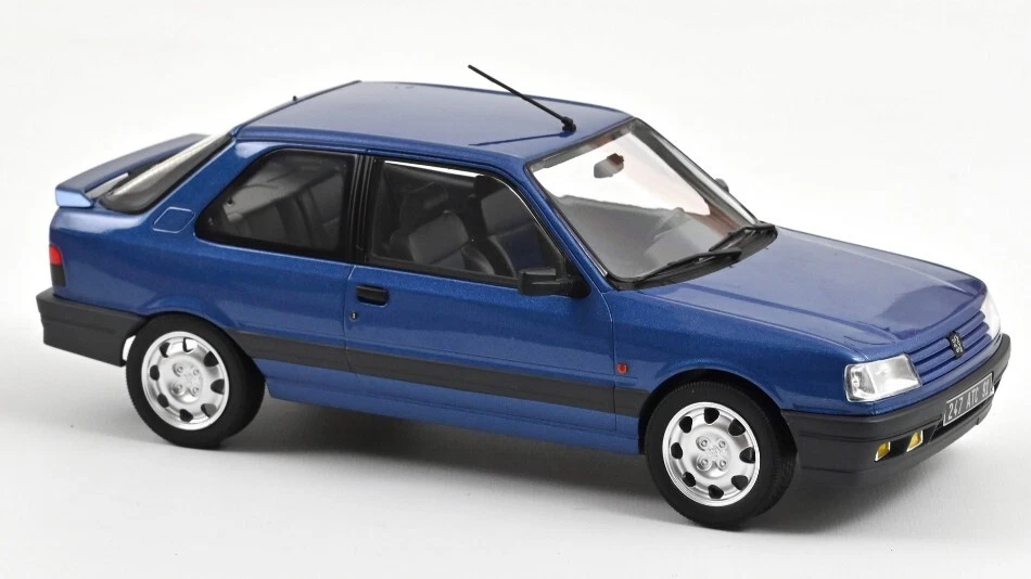 Norev PEUGEOT 309 GTi16 1992 MIAMI BLUE 1:18 REPROD. - Immagine 1 di 1