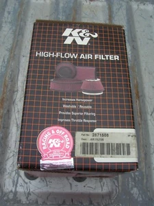 K&N HIGH - FLOW AIR FILTER PART #2871509 - Picture 1 of 3