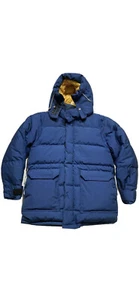 Chaqueta acolchada de plumón vintage etiqueta marrón The North Face cremallera S Himalaya RARA - Imagen 1 de 12