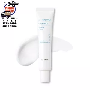 SCINIC The Simple Barrier Cream 40ml / 1.35 fl oz Weakly Acidic Mild Care pH 5.5 - Picture 1 of 7