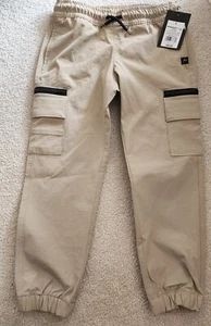 Boys Kahki Cargo Woven Jogger Pants Art Class SIZE 5 NWT - Picture 1 of 6