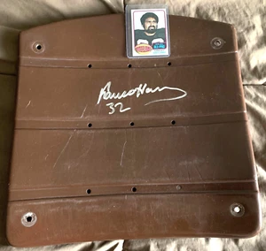 3 RIVERS STADIUM SEAT FRANCO HARRIS SIGNED IMMACULATE RECEPTION SUPER BOWL 9 MVP - Picture 1 of 3