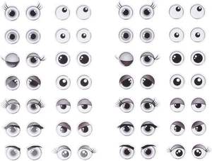 "Pegatina 3D ""ojos"" - Imagen 1 de 1