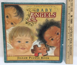 Puzzle Brett Buch Baby Engel jede Seite mit 9 Teilen Kinder Hardcover - Bild 1 von 3
