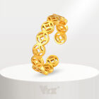 Women Girls Lucky Ring, Resiazble Adjustable Ancient Chinese Coin Finger Band