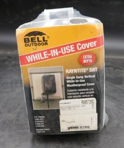 NEW - Bell 5735-0 Outdoor Weatherproof Outlet Cover - Single Gang - Picture 1 of 6
