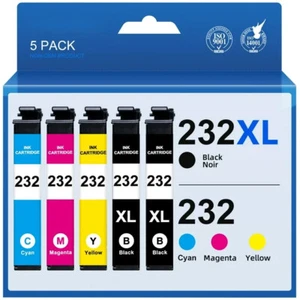 Cartuchos de tinta 232XL compatibles con Epson XP-4205 XP-4200 WF-2930 WF-2950 - Imagen 1 de 11