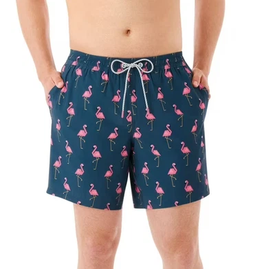 Bonobos Men's Swim Trunks-Flamingo Theme-Size XL-NWT - Image 1 of 2