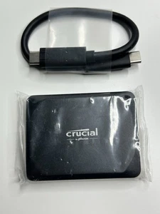 CRUCIAL X10 PRO 1TB PORTABLE SSD MTXUG CT2000X10PROSSD9 BRAND NEW NO BOX - Picture 1 of 3