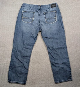 Ariat M2 Stirling Shasta Men's 40x31 Relaxed Bootcut Jeans Medium Wash Denim - Picture 1 of 14