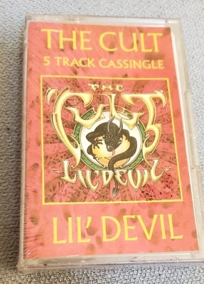 Vintage SEALED The Cult - Lil' Devil - 5 Track Cassingle Cassette 1987, BEG 188C - Image 1 of 4