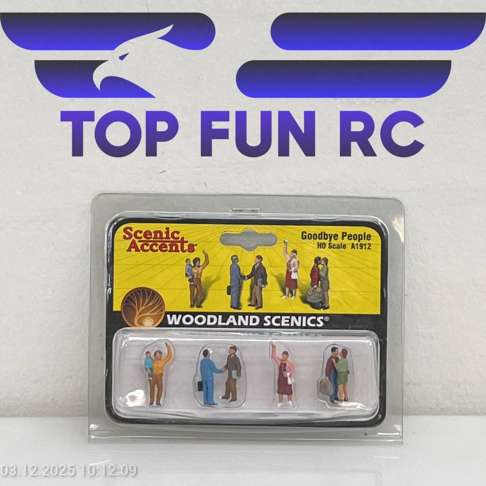 WOODLAND SCENICS HO-GAUGE A1912 GOODBYE PEOPLE - Image 1 of 1