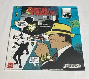 Dick Tracy Original Radio Broadcast (1972) Vinyl LP Story Record VG+ - Picture 1 of 4