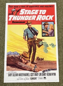 Stage To Thunder Rock VINTAGE Original 27"X41" Movie Theatre Poster 64/179 READ - Bild 1 von 9