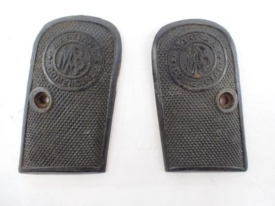 Pistola de bolsillo MAB comercial marciana original empuñaduras negras 6,35,25 ACP Foto 1 de 4