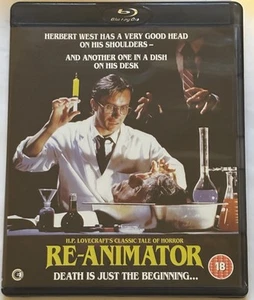 Re-Animator (1985, Stuart Gordon) OOP Second Sight REGION B Blu-Ray, Virt. B New - Picture 1 of 6
