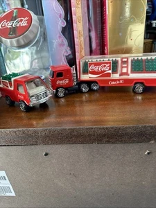 Coca Cola BUDDY L Tractor Trailer Semi Delivery TRUCK Vintage 1980's W/ Pickup - Picture 1 of 20